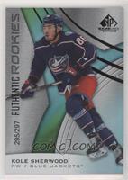 Authentic Rookies - Kole Sherwood #/297