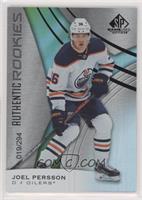Authentic Rookies - Joel Persson #/294