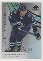 Authentic Rookies - David Gustafsson #/200