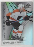 Authentic Rookies - Carsen Twarynski #/297