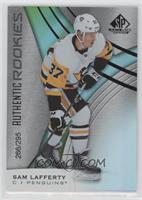 Authentic Rookies - Sam Lafferty #/295