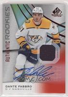 Authentic Rookies - Dante Fabbro