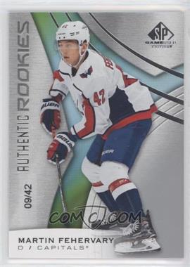 2019-20 Upper Deck SP Game Used - [Base] #123 - Authentic Rookies - Martin Fehervary /42