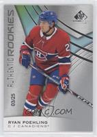 Authentic Rookies - Ryan Poehling #/25