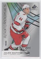 Authentic Rookies - Julien Gauthier #/44