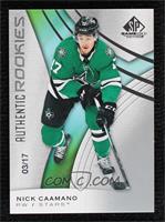 Authentic Rookies - Nick Caamano #/17