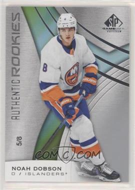 2019-20 Upper Deck SP Game Used - [Base] #175 - Authentic Rookies - Noah Dobson /8