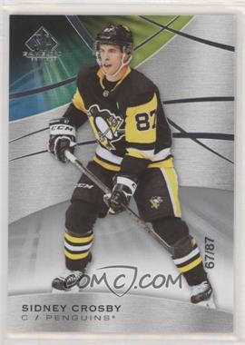 2019-20 Upper Deck SP Game Used - [Base] #41 - Sidney Crosby /87