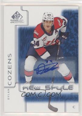 2019-20 Upper Deck SP Game Used CHL Edition - 2000-01 New Style Tribute - Blue Autographs #NS-DC - Dylan Cozens