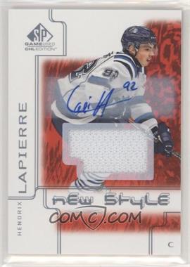 2019-20 Upper Deck SP Game Used CHL Edition - 2000-01 New Style Tribute - Red Autographed Jersey #NS-HL - Hendrix Lapierre