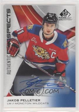 2019-20 Upper Deck SP Game Used CHL Edition - [Base] - Blue Autographs #6 - Jakob Pelletier