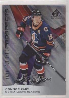 2019-20 Upper Deck SP Game Used CHL Edition - [Base] #30 - Connor Zary /18