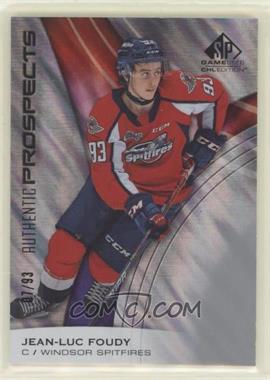 2019-20 Upper Deck SP Game Used CHL Edition - [Base] #69 - Jean-Luc Foudy /93