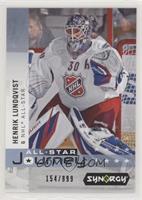 Henrik Lundqvist #/899