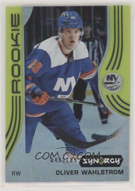 2019-20 Upper Deck Synergy - [Base] - Green #82 - Rookies - Oliver Wahlstrom /199
