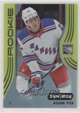 2019-20 Upper Deck Synergy - [Base] - Green #84 - Rookies - Adam Fox /199