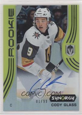 2019-20 Upper Deck Synergy - [Base] - Green #96 - Rookies - Cody Glass /99