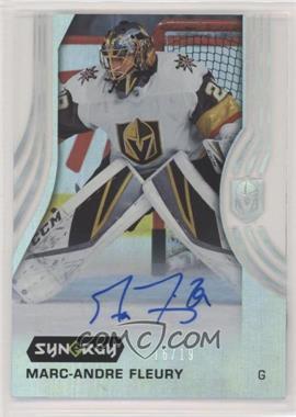 2019-20 Upper Deck Synergy - [Base] #29 - Veterans - Marc-Andre Fleury /19