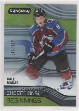 2019-20 Upper Deck Synergy - Exceptional Beginnings #EB-1 - Cale Makar /999