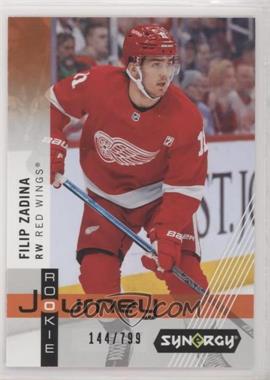 2019-20 Upper Deck Synergy - Rookie Journey - Home Jersey #RP-3 - Filip Zadina /799