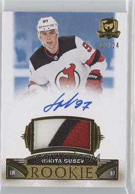 2019-20 Upper Deck The Cup - [Base] - Gold Foil #105 - Rookie Auto Patch - Nikita Gusev /24
