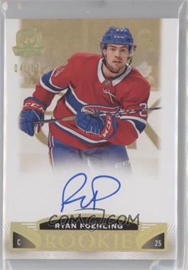 2019-20 Upper Deck The Cup - [Base] - Gold Spectrum Foil #75 - Rookie Auto - Ryan Poehling /36