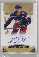 Rookie Auto - Kole Sherwood #/36