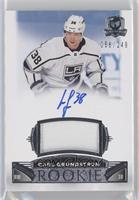 Rookie Auto Patch - Carl Grundstrom #/249