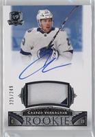 Rookie Auto Patch - Carter Verhaeghe #/249