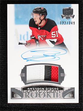 2019-20 Upper Deck The Cup - [Base] #87 - Rookie Auto Patch - Brandon Gignac /249