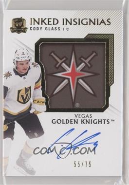 2019-20 Upper Deck The Cup - Inked Insignias Manufactured Patch Autographs #II-CG - Cody Glass /75