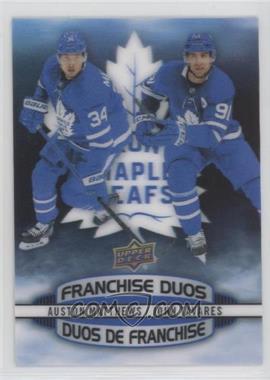 2019-20 Upper Deck Tim Hortons Collector's Series - Franchise Duos #D-1 - Auston Matthews, John Tavares