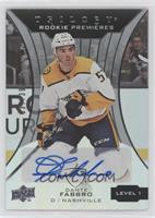 Rookie Premieres Level 1 - Dante Fabbro #/399