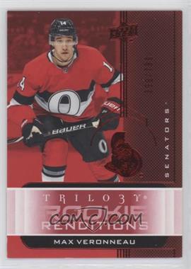 2019-20 Upper Deck Trilogy - Rookie Renditions - Red Foil #RR-27 - Max Veronneau /799 [EX to NM]