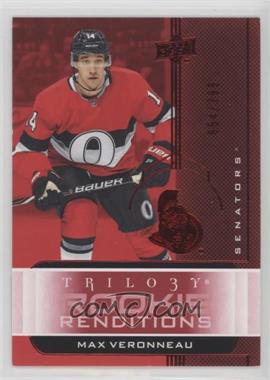 2019-20 Upper Deck Trilogy - Rookie Renditions - Red Foil #RR-27 - Max Veronneau /799 [EX to NM]