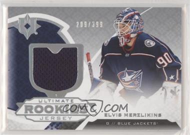 2019-20 Upper Deck Ultimate Collection - [Base] - Jerseys #125 - Ultimate Rookies - Elvis Merzlikins /399