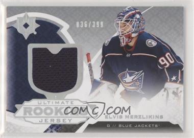 2019-20 Upper Deck Ultimate Collection - [Base] - Jerseys #125 - Ultimate Rookies - Elvis Merzlikins /399