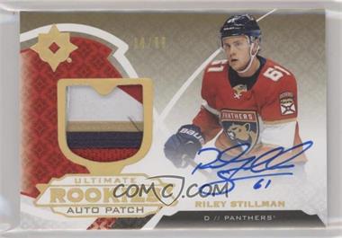 2019-20 Upper Deck Ultimate Collection - [Base] - Patch Autographs Gold #131 - Tier 1 - Ultimate Rookies - Riley Stillman /99