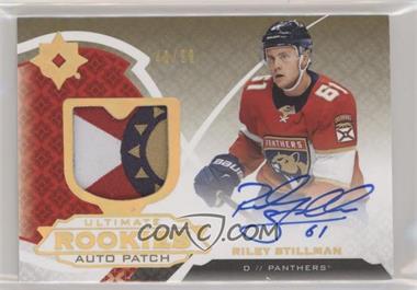 2019-20 Upper Deck Ultimate Collection - [Base] - Patch Autographs Gold #131 - Tier 1 - Ultimate Rookies - Riley Stillman /99