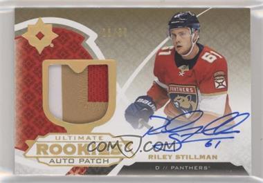 2019-20 Upper Deck Ultimate Collection - [Base] - Patch Autographs Gold #131 - Tier 1 - Ultimate Rookies - Riley Stillman /99