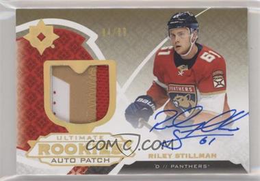 2019-20 Upper Deck Ultimate Collection - [Base] - Patch Autographs Gold #131 - Tier 1 - Ultimate Rookies - Riley Stillman /99