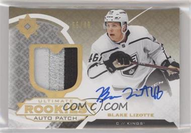 2019-20 Upper Deck Ultimate Collection - [Base] - Patch Autographs Gold #165 - Tier 1 - Ultimate Rookies - Blake Lizotte /99