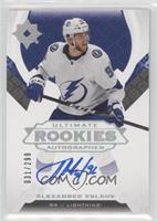 Tier 1 - Ultimate Rookies Autographed - Alexander Volkov (2020-21 Ultimate Coll…