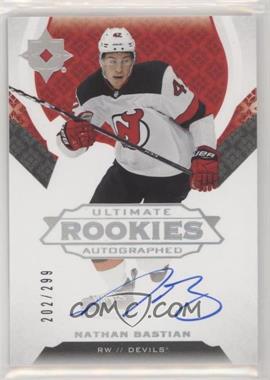 2019-20 Upper Deck Ultimate Collection - [Base] #129 - Tier 1 - Ultimate Rookies Autographed - Nathan Bastian /299