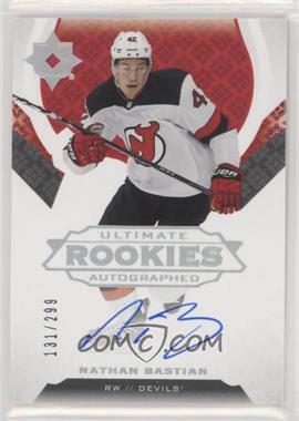 2019-20 Upper Deck Ultimate Collection - [Base] #129 - Tier 1 - Ultimate Rookies Autographed - Nathan Bastian /299