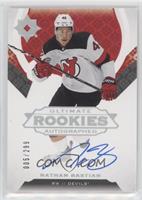 Tier 1 - Ultimate Rookies Autographed - Nathan Bastian #/299