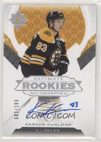 Tier 1 - Ultimate Rookies Autographed - Karson Kuhlman #/299