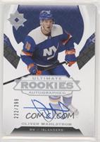Tier 1 - Ultimate Rookies Autographed - Oliver Wahlstrom #/299