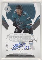 Tier 1 - Ultimate Rookies Autographed - Noah Gregor #/299