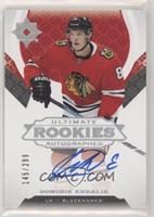 Tier 1 - Ultimate Rookies Autographed - Dominik Kubalik #/299